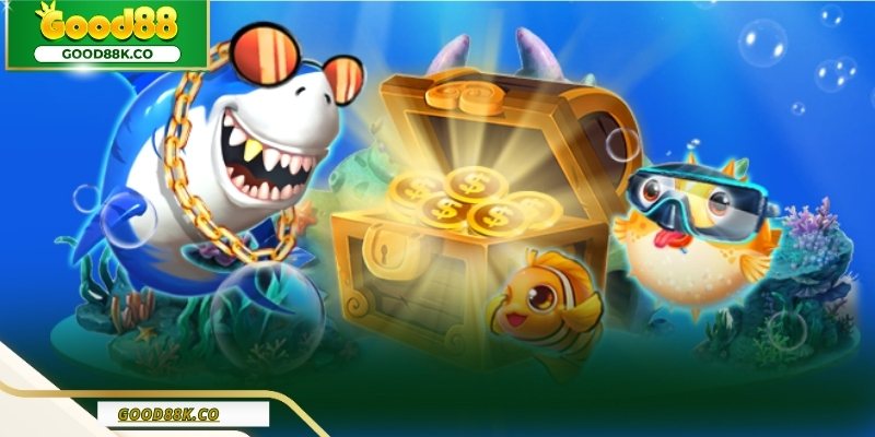 Bắn cá Good88 được thiết kế với giao diện rõ ràng và dễ làm quen