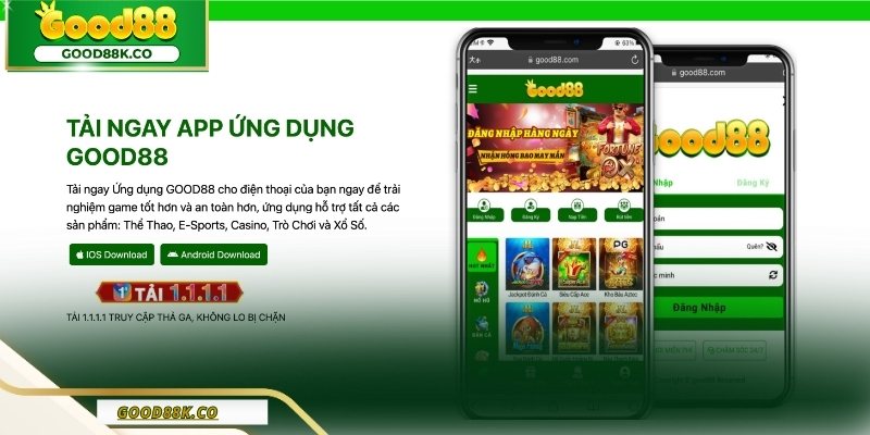 Hướng dẫn tải app Good88 phù hợp cho từng hệ điều hành